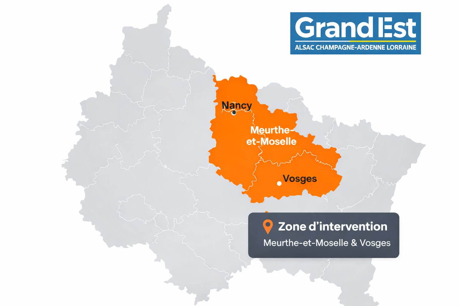 Zone d'intervention Orelec